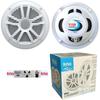 2 Haut-parleurs BOSS AUDIO SYSTEMS MR6W 6,5" 16,50 Cm 90 Watt Rms 180 Watt Max Étanche, Par Paire + 5 Sticker Cadeau