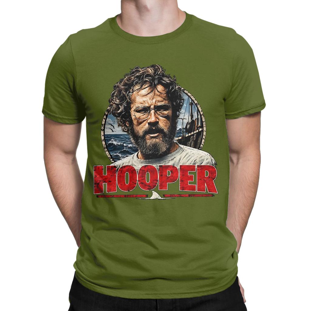 Hooper Jaws Novelty 100 Cotton Tshirt Jaws Tees Tops For Unisex