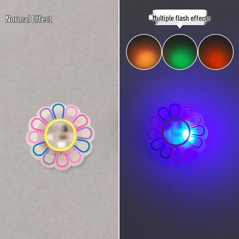 2025 Светодиодные светящиеся шармы для обуви кроксы - Мигающие забавные DIY аксессуары