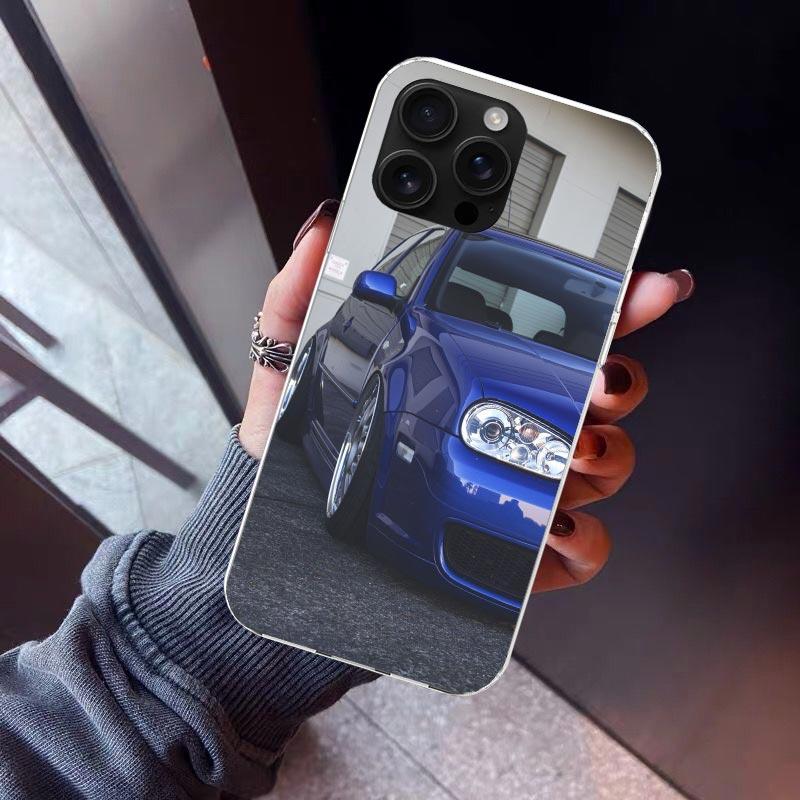 Cool MK4 MK5 Golf Car Phone Case For iPhone 17 Air 16 15 Pro Max 14 Plus 13 Mini 12 11 Cover 7 8 SE Silicone Shell Print Fundas