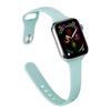 Slim Waist Silicone Watch Strap for Apple Watch Series 1-12, Ultra 1-3, SE3