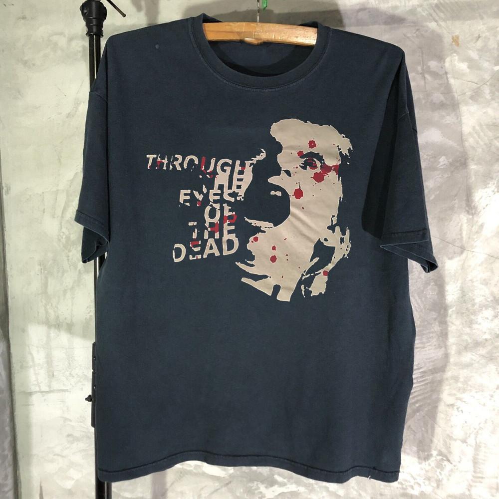 Футболка с принтом группы Through the Eyes of the Dead Screaming Полный размер S-5XL Унисекс XXXL