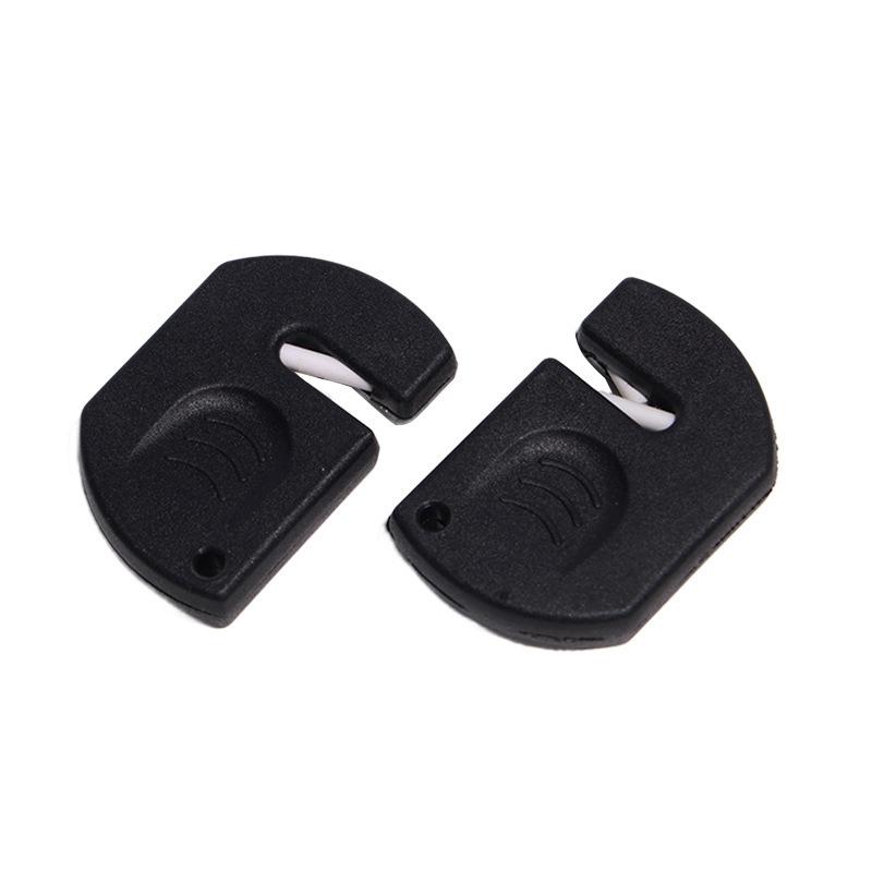 5pcs Durable Mini Knife Sharpener Multi-Functional Carbide Knife Whetstone Simple Pocket Ceramic Sharpener Outdoor Tools 117