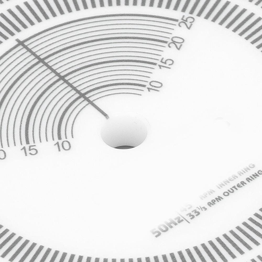 45RPM Compatible Strobe Disc Acrylic Calibration Tachometer Turntable Strobe Disc For Turntable