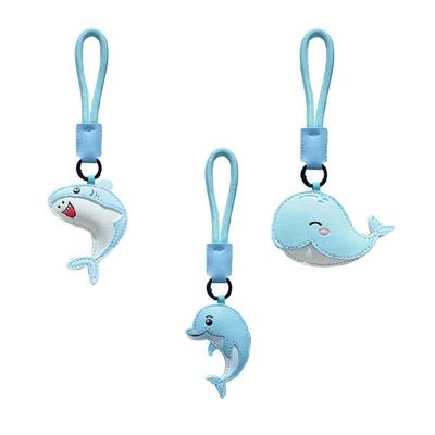 Charmantes Leder-Delphin-Schlüsselanhänger mit skurrilem Design Eleganter Schlüsselanhänger-Anhänger für den täglichen Gebrauch und besondere Anlässe