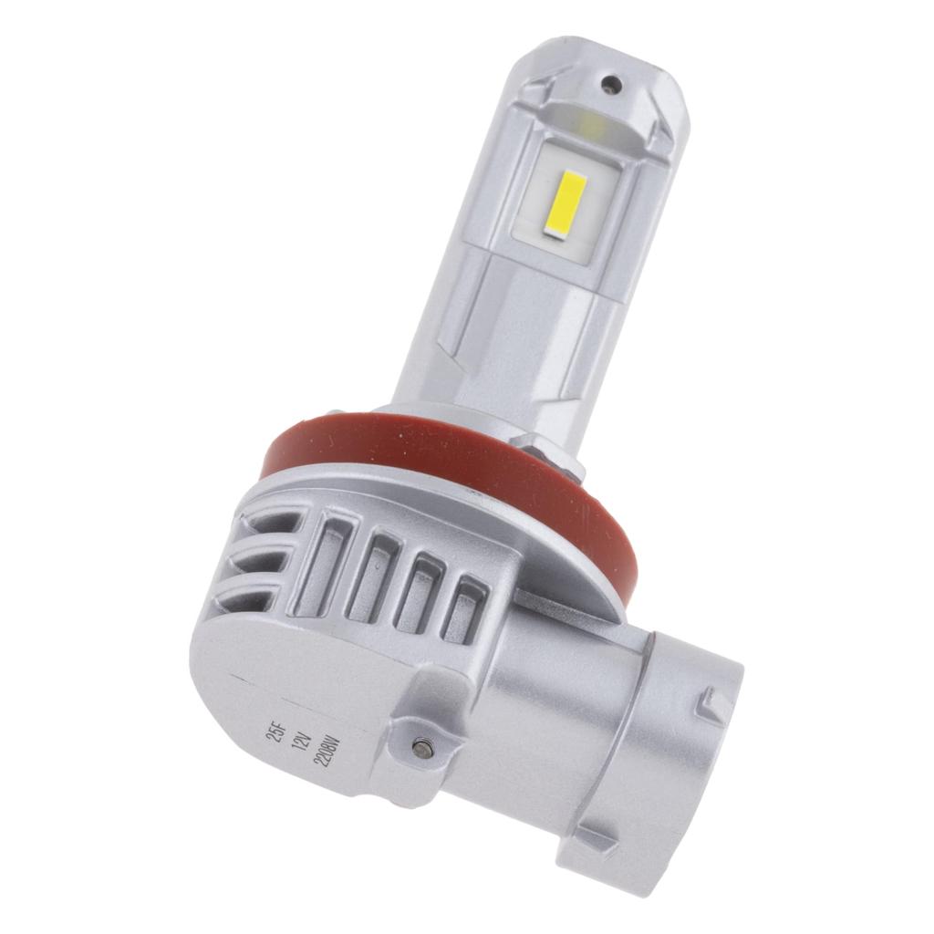 Nichisei Kogyo Polarg LED Head & Fog Lamp Bulb, 2800lm, 6500K, H8/H11/H16, 12V, 1pc, JM502/P2208W, for domestic passenger cars only, vehicle inspectio