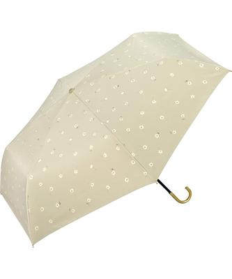 Parasol Przeciwsłoneczny Zaciemniający Złota Linia Kompletna Ochrona UV Na Słoneczne i Deszczowe Składany [2022] Wpc. Parasol, Margaret, Mini, Beżowy, 55cm, Blackout, 100% Ochrona, Dni,