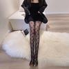 Sexy Women Pantyhose Tights Heart Tights Pattern Black Mesh Lace Stocking  Fishnet Mesh Lace Pantyhose Lolita Girl Floral Tights