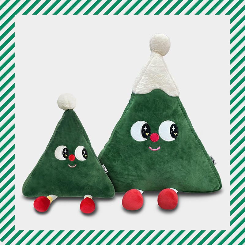 Christmas Tree Xmas Cartoon Plush Toy Doll Cushion Pillow Decorations Festival