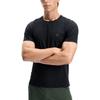 Fila Athletics Fitness Logo Cool Training Short Sleeve Breathable T-Shirt Men Tops Black A11M431127F-BK