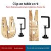 Sturdy Wood and Alloy Desktop Clamp Holder for Jewelry Crafting Gold Silver Processing Professional Tool