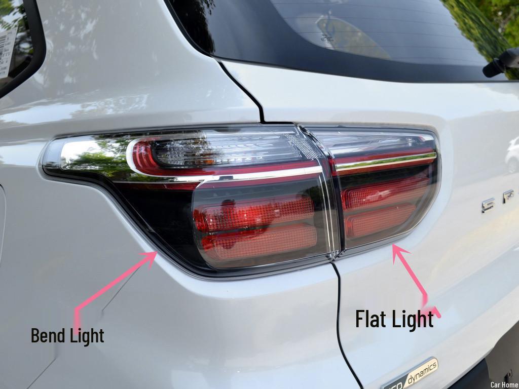 Rear Taillight Assembly for 18-19 Kia Sportage - Turn Signal, Brake, and Reverse Light Shell