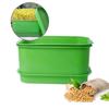 Plastic Sprouting Tray Kits Microgreens Growing Trays for Sprouting  Bean Wheatgrass Sprout Maker Container