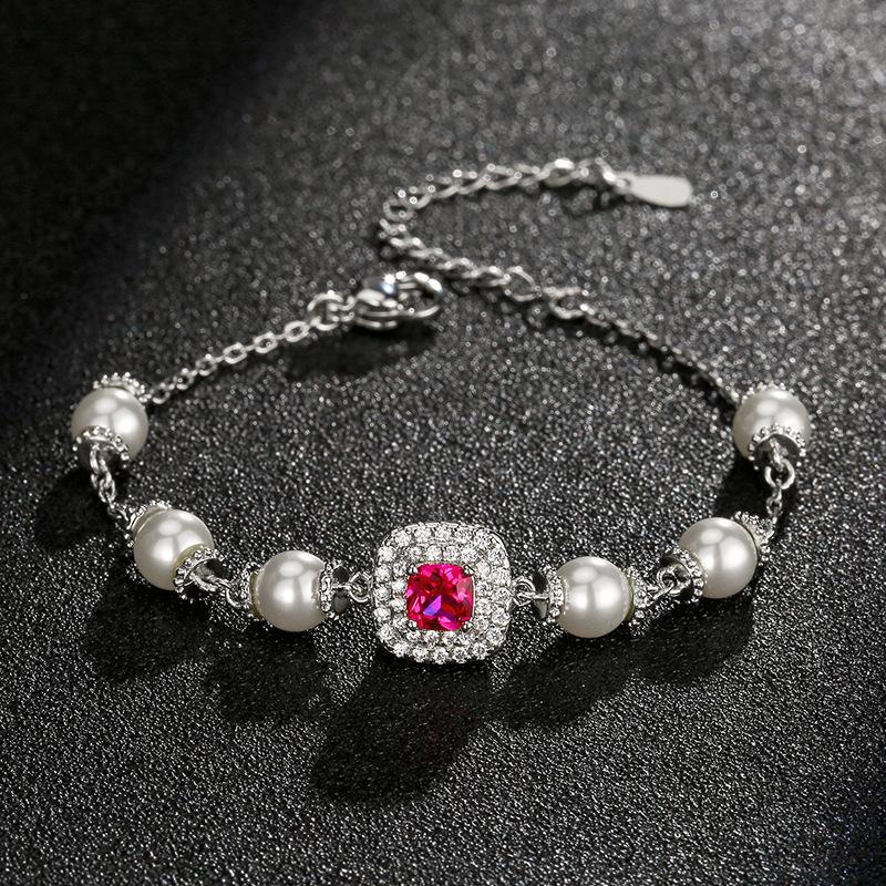Jewelry pearl handmade bracelet temperament versatile fashion high sense bracelet sweet personality jewelry women s