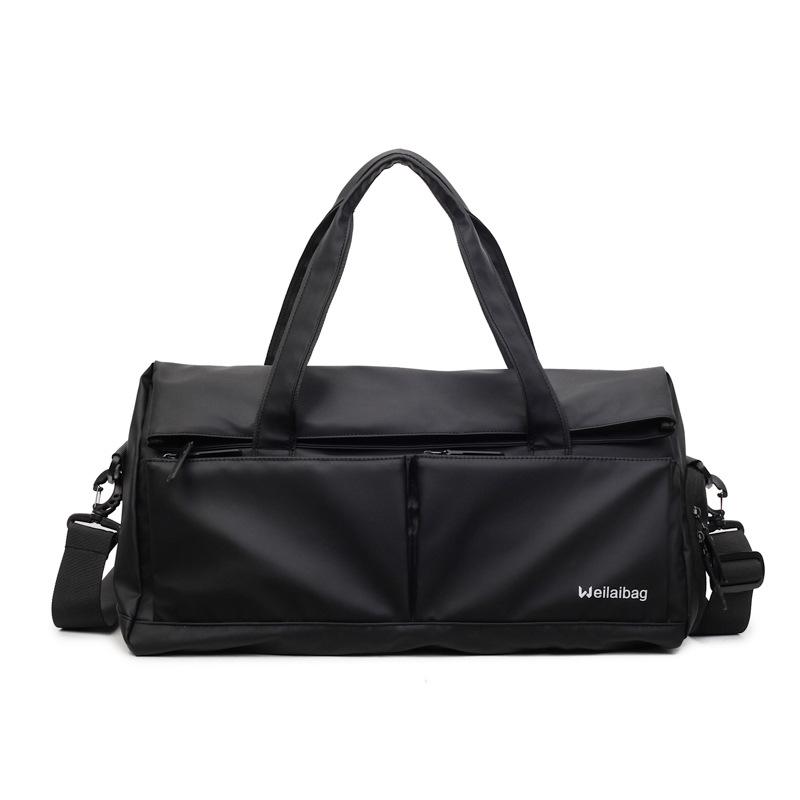 Travel Bag Large Capacity Portable Sports Fitness Training Bag Men's Short Business Trip Dry and Wet Separation Storage Luggage Bag Women