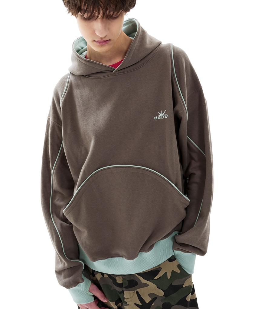 Crescent Hoodie Taupe