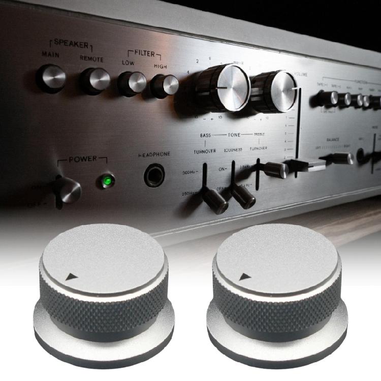 Not Slip Aluminum Rotary Control Knob Universal Aluminum Volumes Potentiometer Knob for Studio Mixing Universal