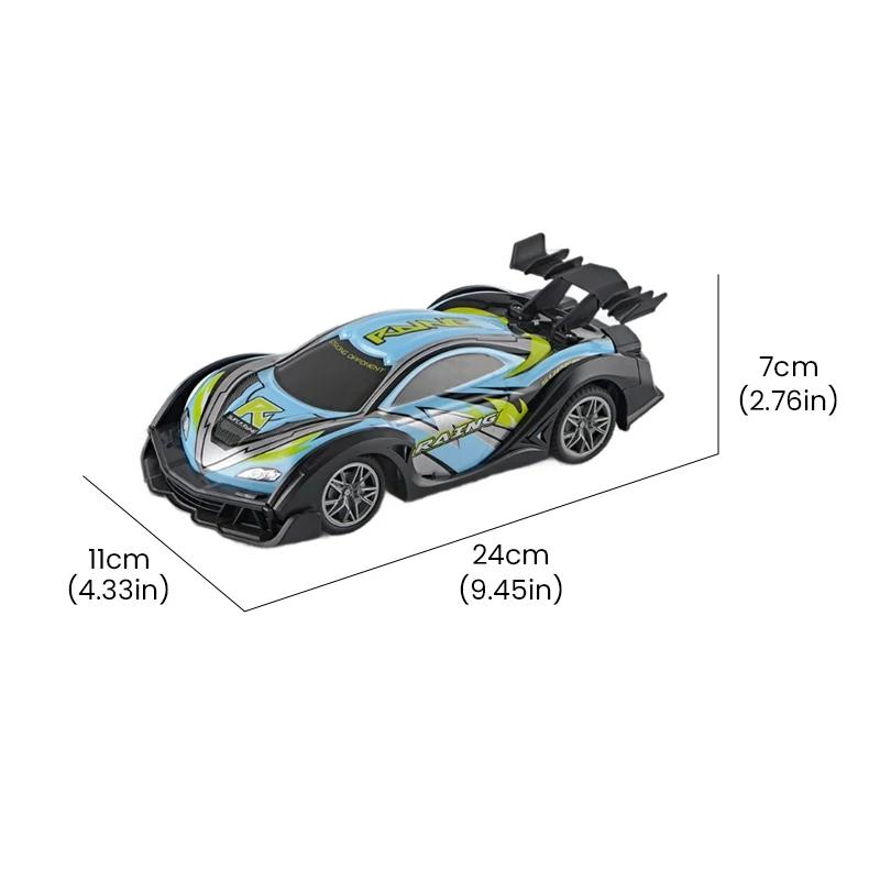 Photosensitive Color-Changing Rc Racing Cars Drift Car 2.4G Remote Control Car Children's Radio Control Vehicles Model Toys Kids