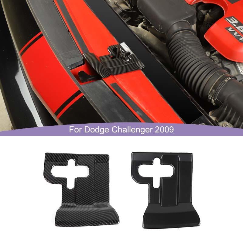 

ABS замок капота двигателя защитная наклейка наклейка подходит для Dodge Challenger 2009 Up аксессуары для салона автомобиля