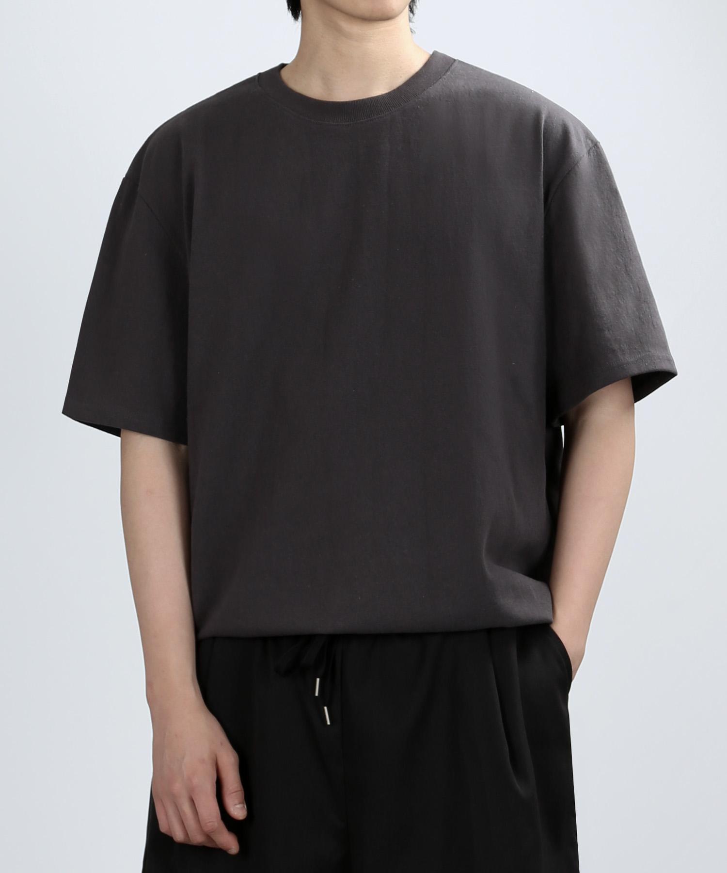 Berry Vein [Heavyweight] Ten.S Cotton Sleeve (Dark Gray) L