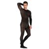 Underwear, men's one-piece stockings, long-sleeved nightclub open-file sexy pajamas JJ set of sexy full-body stockings