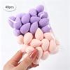 30/40Pcs Mini Makeup Sponges, Expand When Exposed To Water, Can Be Used Both Wet And Dry, Suitable For All Skin Types