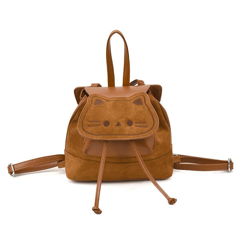 Style Cat Shaped Shoulder Bag Made Of Pu Material With Zipper Closure For Women