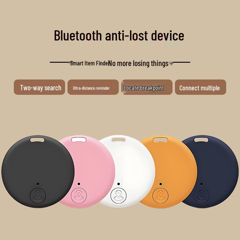 

Bluetooth 5.0 Anti-Lost Device: Portable Smart Tracker with Two-Way Finding and Alarm System Y02 White [Battery + Manual + Bag]
