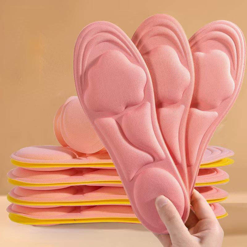 6D Massage Memory Foam Insoles for Shoes Sole Breathable Cushion Sneakers Running Insoles for Feet Orthopedic Insoles Deodorant