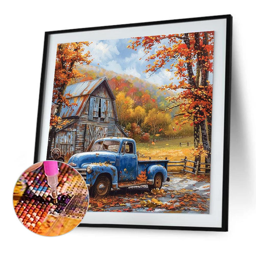 

5D-Diamantgemälde zum Selbermachen runder Bohrer Auto-Set Heimdekoration Kunstha