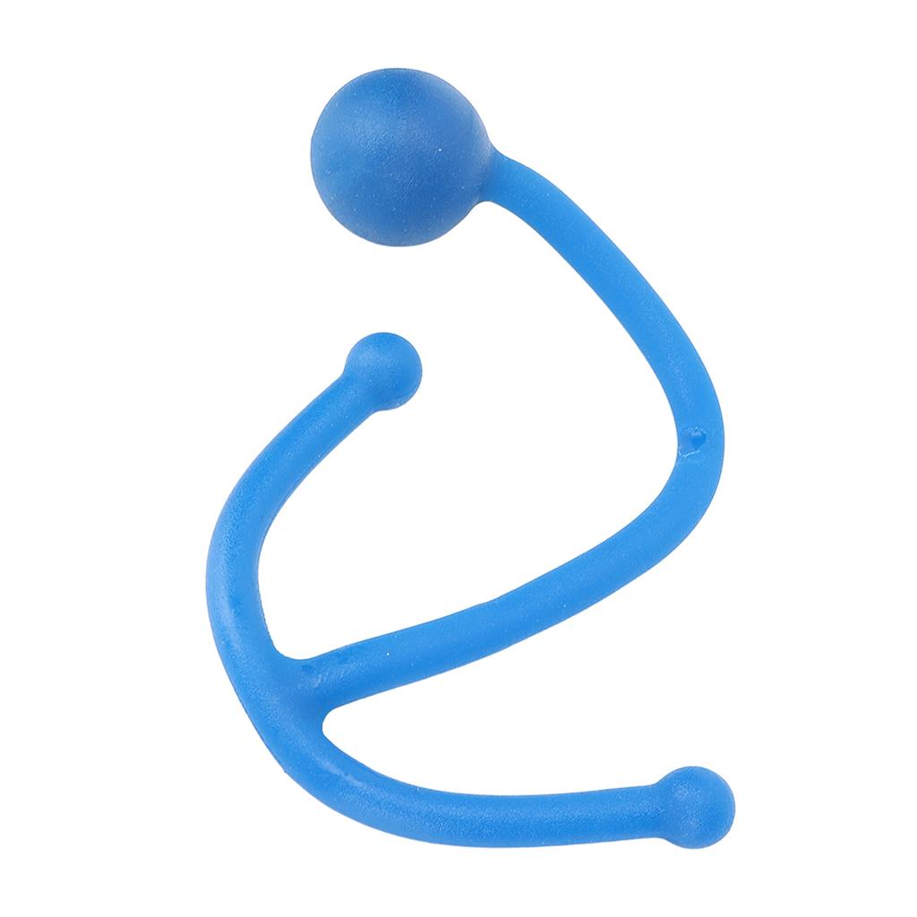 Übungsbänder Blau Starke Zugkraft SEBS-Material Weicher Griff Yoga-Band mit Ball Trainingsgerät für Zuhause