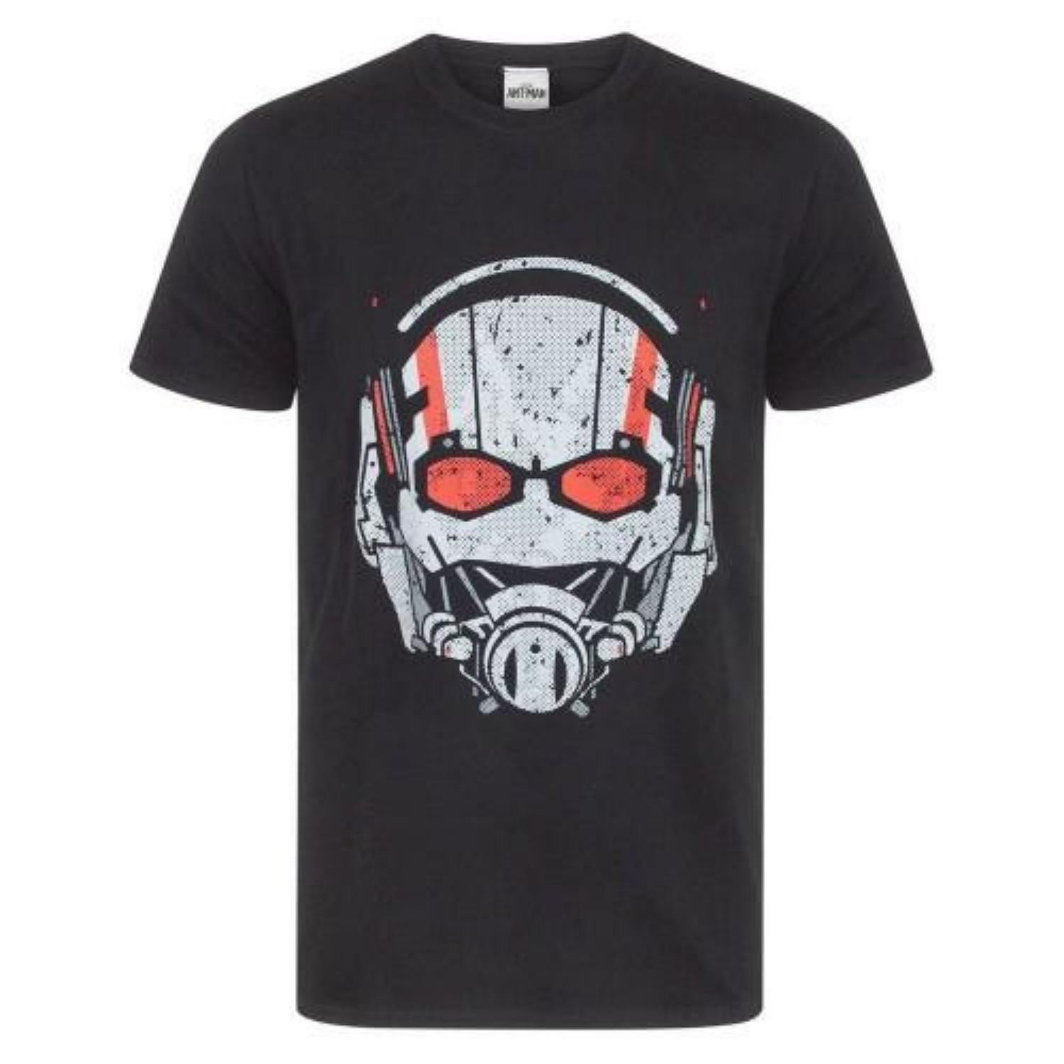 

Marvel Official Mens Ant-Man Helmet T-Shirt S чёрный