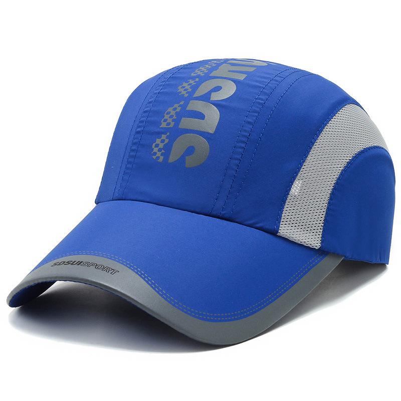 Hat Summer Men's and Women's Baseball Cap Korean Version Outdoor Sports Sun Hat Sunscreen Sun Hat Quick Drying Breathable Mesh Hat