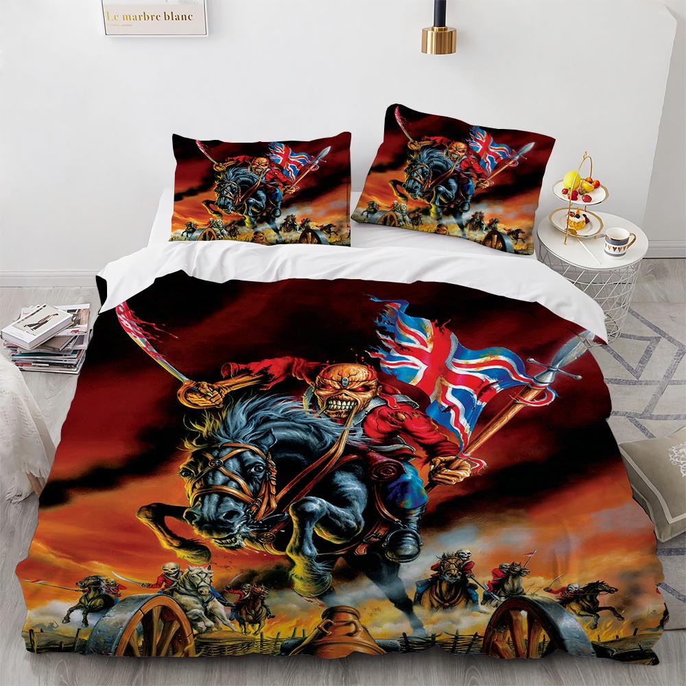 New Distressed Bedding Set Single Twin Full Queen King Size Bed Set Aldult Kid Bedroom Duvet cover Sets Skeleton Bed Sheet Set