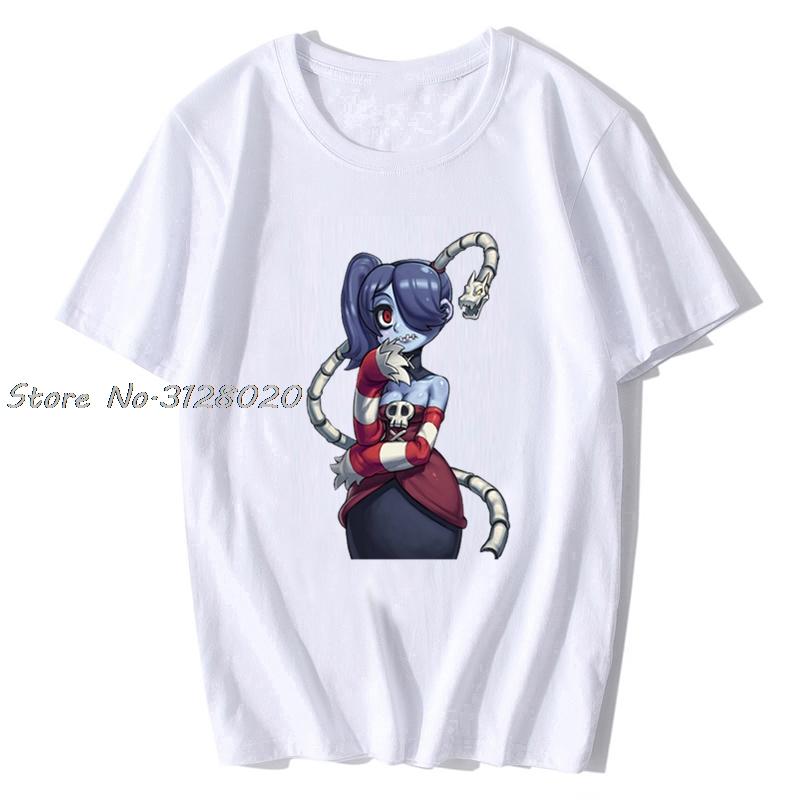 Men Tshirt Skullgirls   Squigly  T Shirt Women TShirt Men Cotton TShirt Tees Tops Streetwear Harajuku