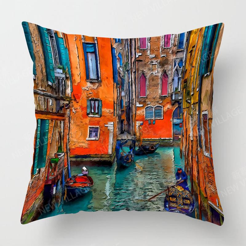 Home Living Room Decoration Cushion Covers Short Plush Throw Pillow Cover45*45 Pillowcase 40X40Cm 50X50 45X45