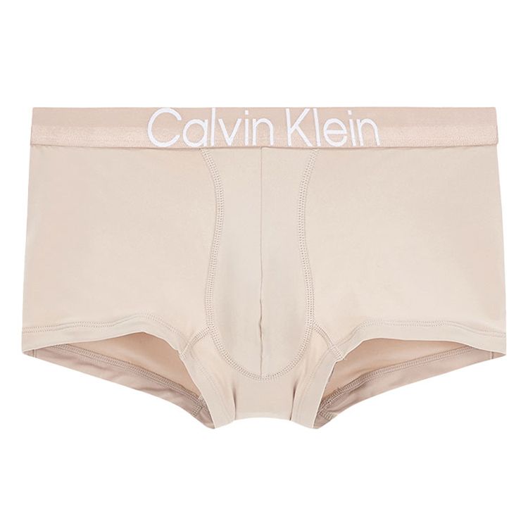 

Calvin Klein Fashionable Tight Boxer Briefs Men underwear Cinnamon-Pink NB2974-ABL XL