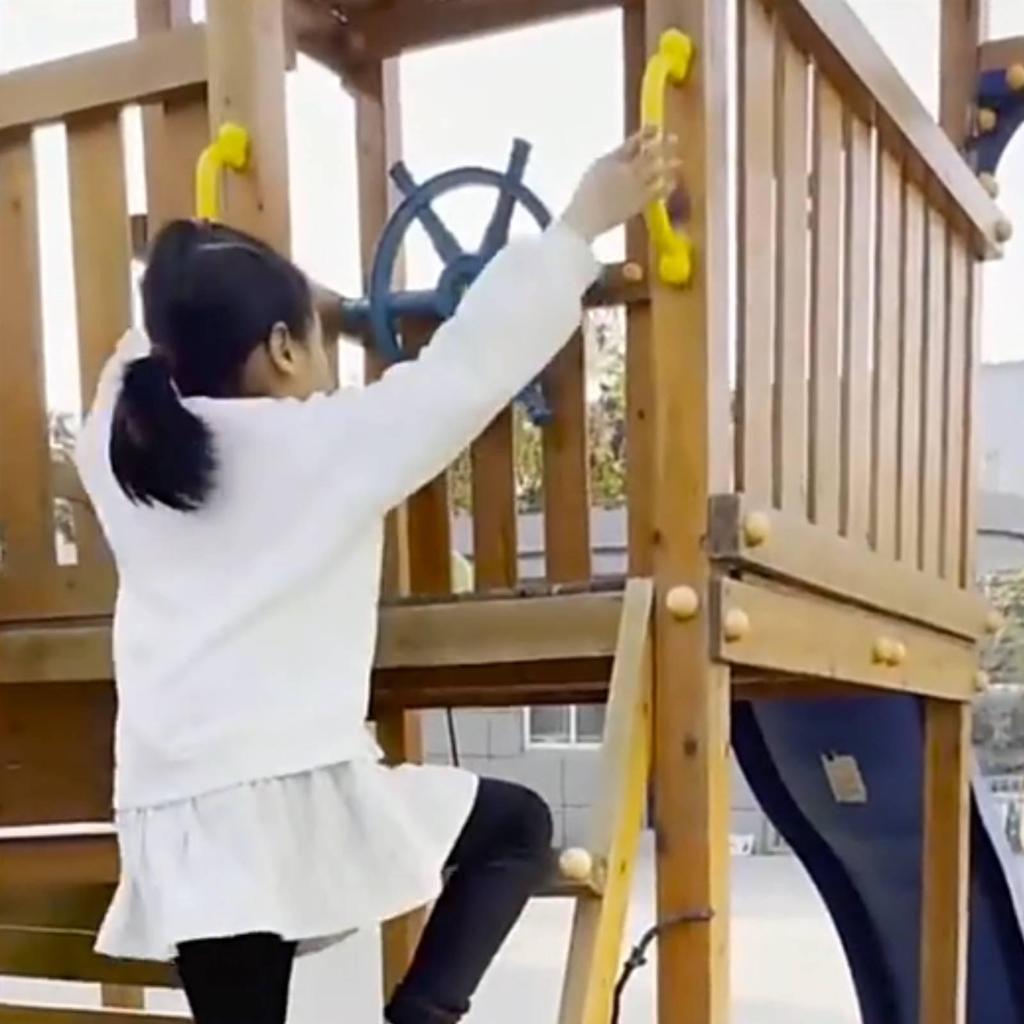 4 Klettergriffe für , Kinder's Spielbereich Zubehör, Bequem rutschfest PP