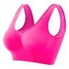 New Women's S-5XL Seamless Bra Push-Up Sports Bra Non-wire Crop Tops Solid Color Sexy Lingerie No Pads Breathable Female Brassiere