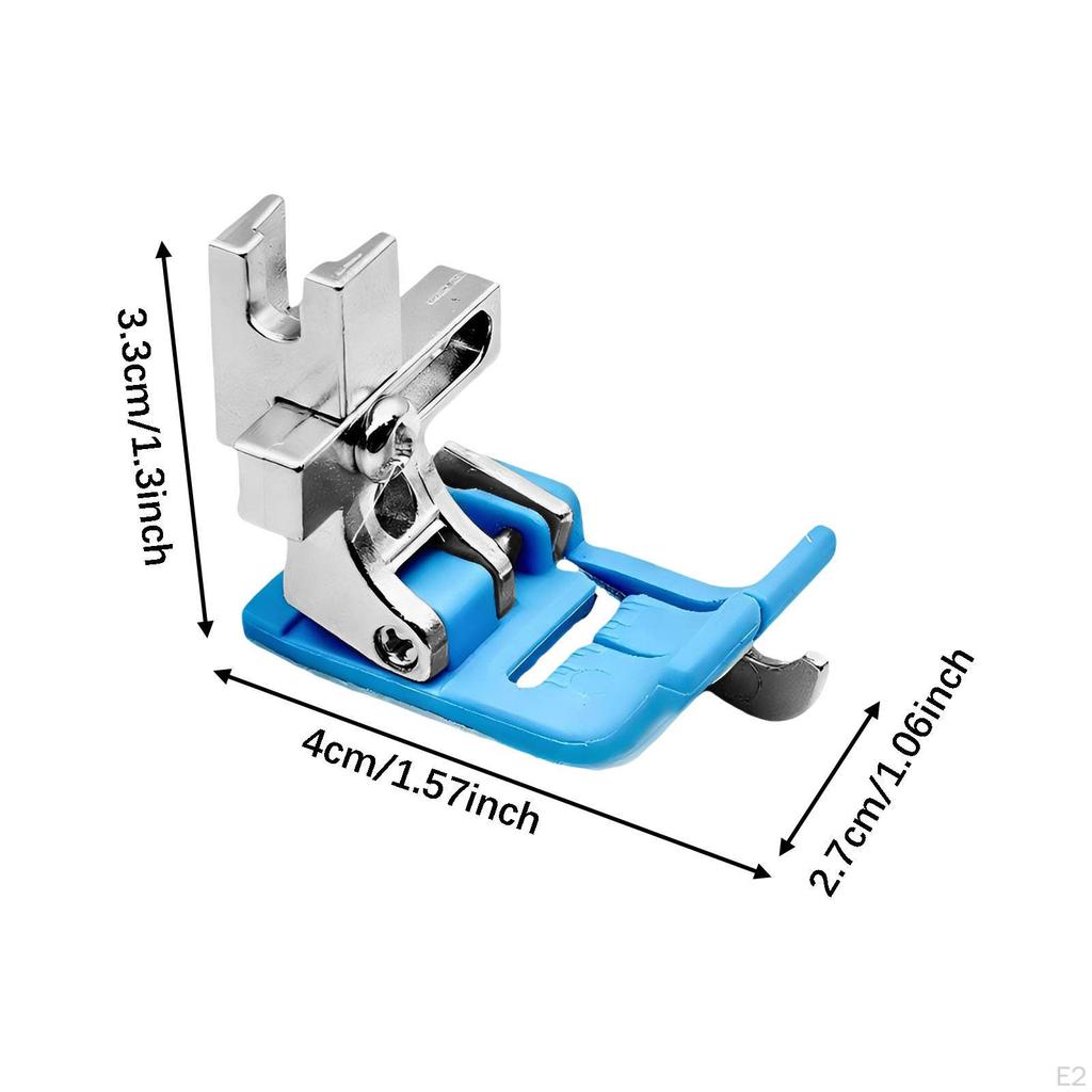 Presser Foot Edge Guide Sturdy Easy to Use Universal Adjustable for Industrial Stitching Home