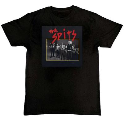 NUOVA Maglietta Unisex Uomo 100% Cotone con Stampa Grafica di un Membro della Band The Spits Top Uomo