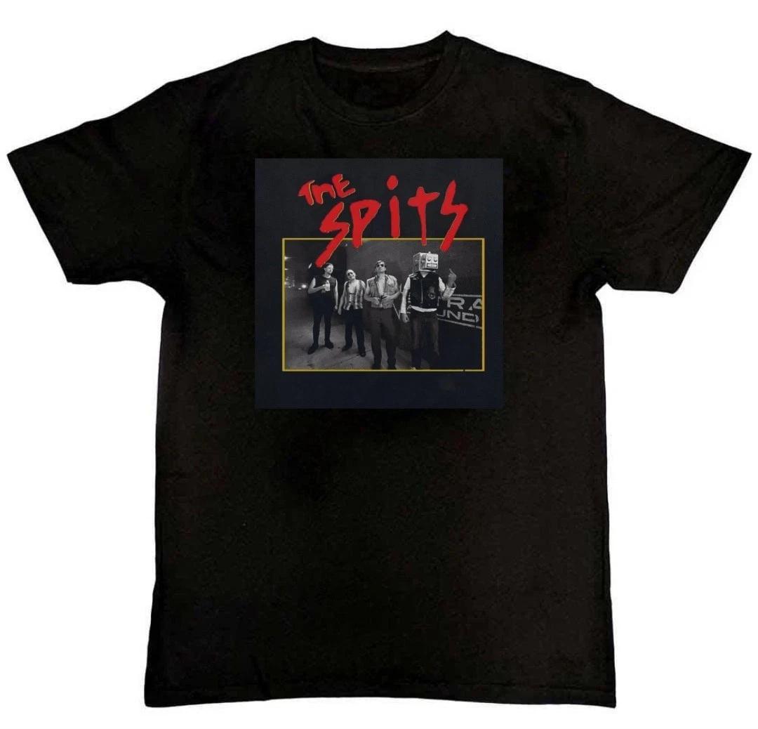 NEW The Spits Band Member Graphic Print Unisex Mens 100% Cotton T-shirt Mens Tees Top XL