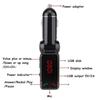 GB07754-Kit sans fil LCD Bluetooth voiture Transmetteur FM MP3 A2DP Stéréo Lecteur Musique Chargeur USB mains libres pour ISO An