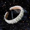 Baroque pearl headband hand braided hairband women's fashion hair accessories