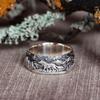 Loyal Wolf Couple Rings - European & American Plated S925 Retro Thai Silver Rings