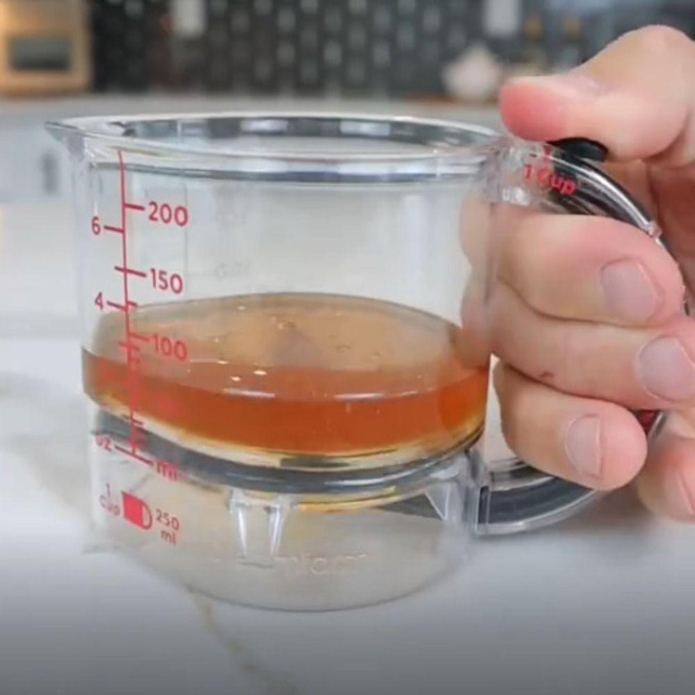 Food Grade Adjustable Measuring Cup Measuring High-Temperature Resistant Multi-Functional Measuring Cup V-shaped Spout Precision