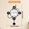 Clock Home Decor Hanging for Indoor