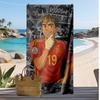 Lamine Yamal Printed Quick Dry Beach Towel Super Absorbent Soft Lightweight Bath Towel for Pool Summer Travel