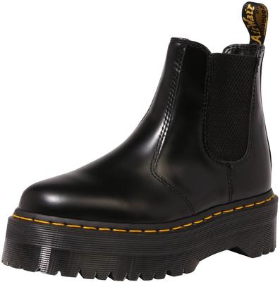 Черевики Dr. Martens 2976 Plateau чорні поліровані гладкі