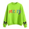 Women's Fashion Casual Round Neck Long Sleeve Christmas Printed Sweatshirt